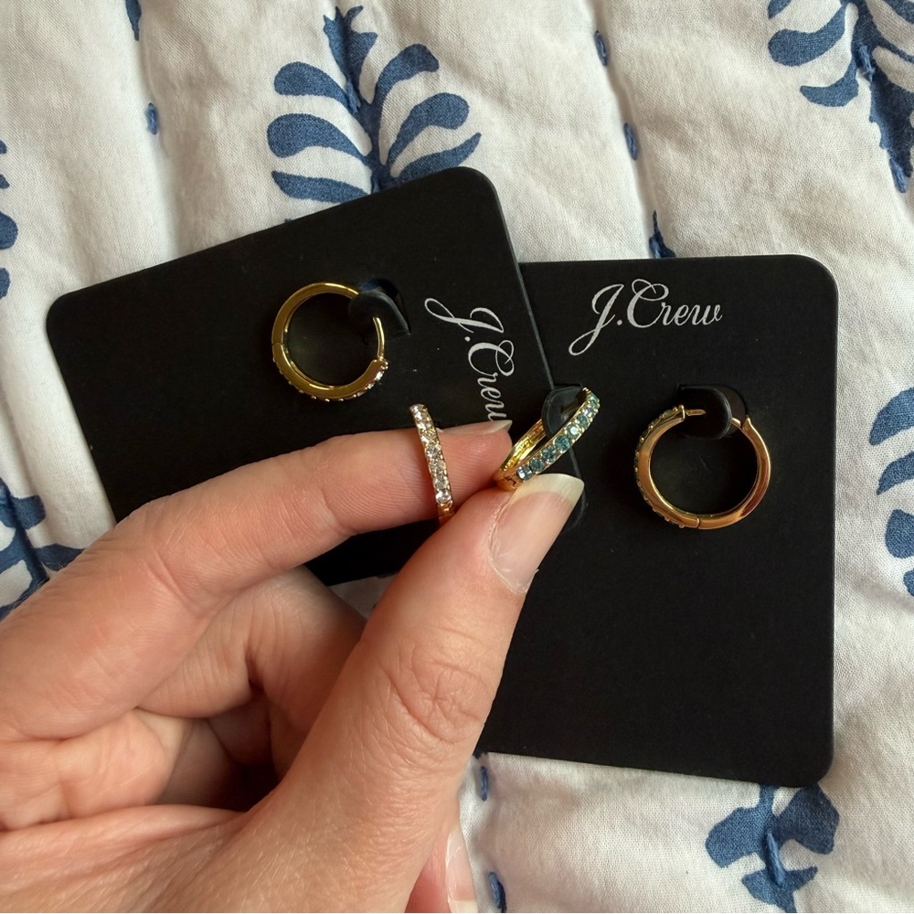 J Crew Huggie Earrings